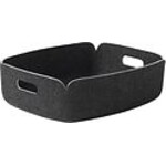 Muuto Restore Tray opbergbak black melange