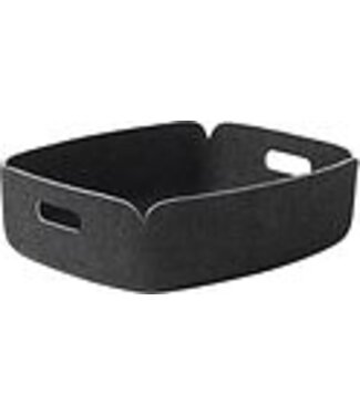 Muuto Restore Tray opbergbak black melange