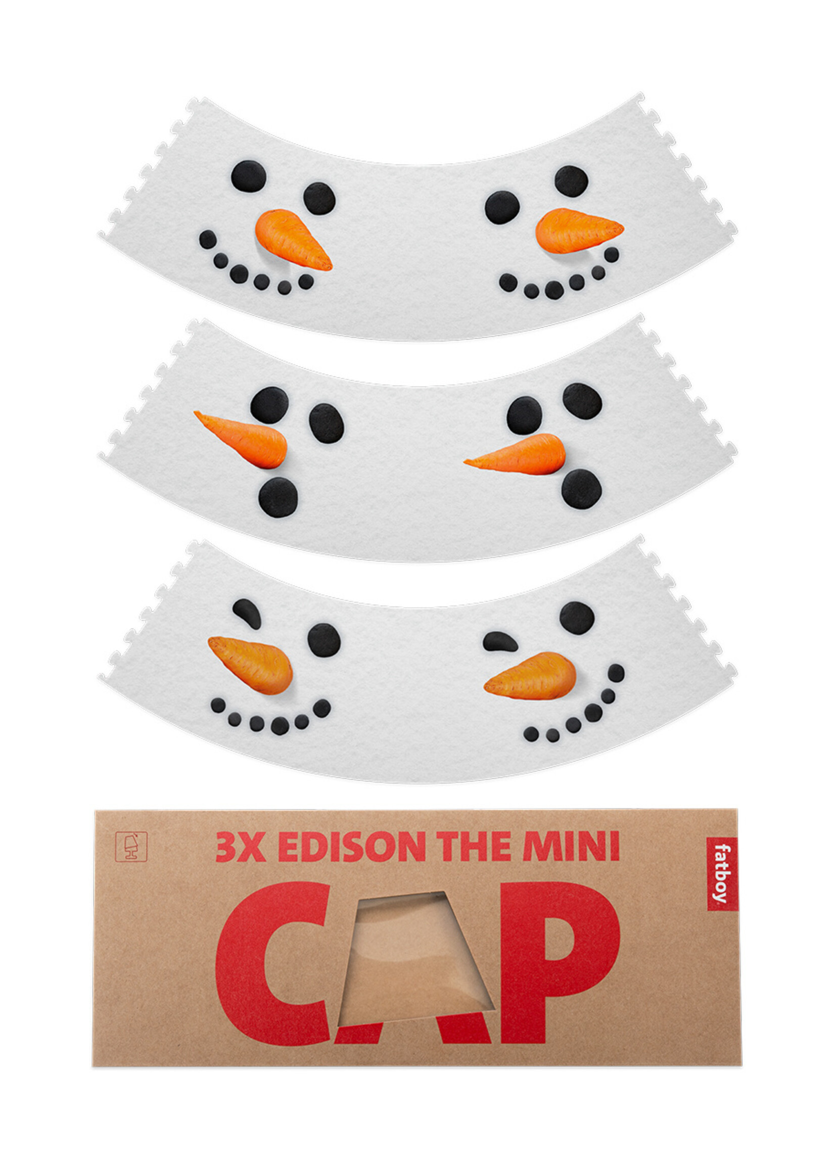 Fatboy - Edison - The Mini - Cappies - bonhomme de neige