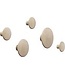 Muuto The Dots - Kapstok - Eiken - Set 5 Stuks