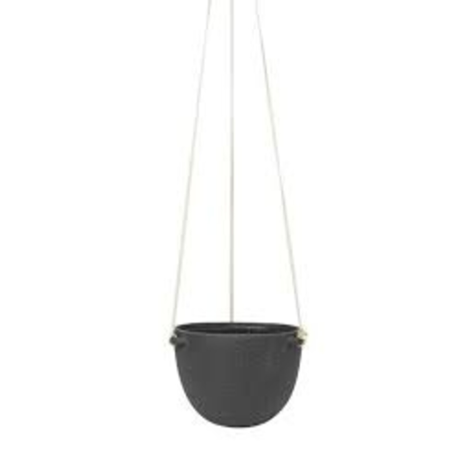 Ferm Living Ferm Living - Pot suspendu Speckle - Grand - Gris foncé