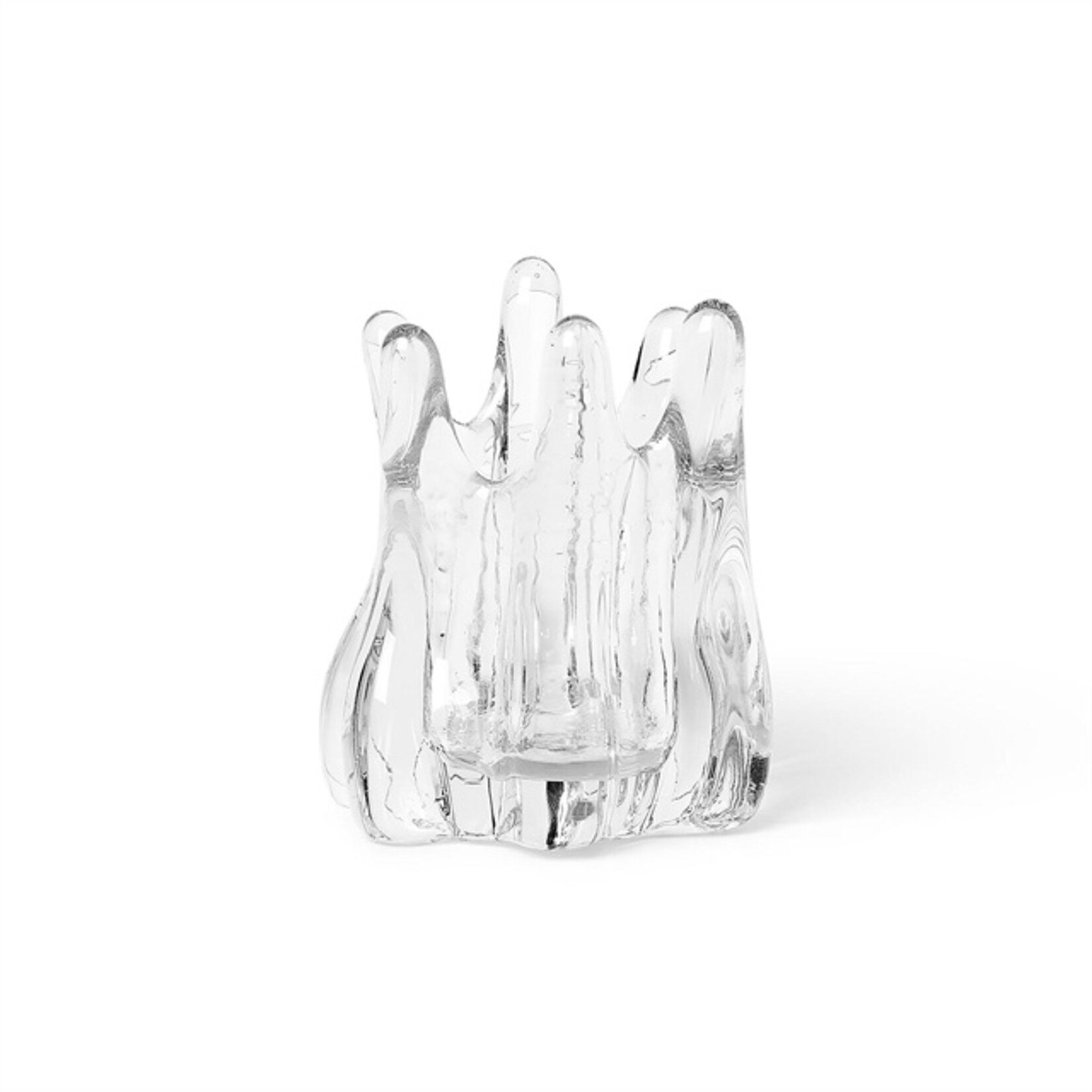 Ferm Living Ferm Living - Porte-bougies Holo - Verre transparent