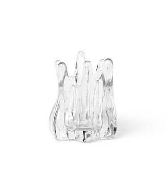 Ferm Living Ferm Living - Porte-bougies Holo - Verre transparent
