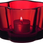 Iittala thealight  candle holder 60mm cranberry/ karpalo