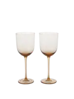 Ferm Living Ferm Living Host Witte Wijnglas set van 2