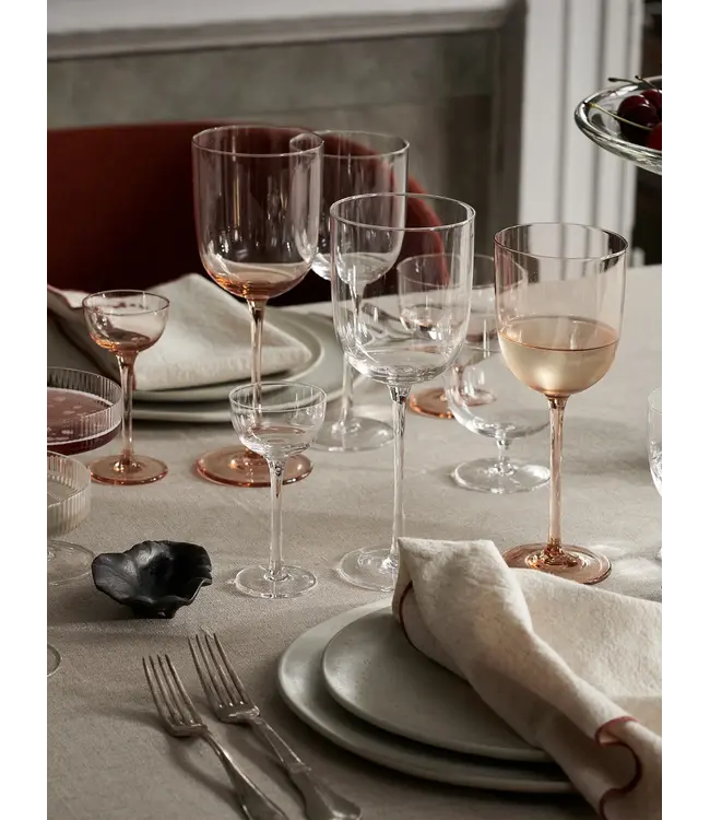 Ferm Living Host Witte Wijnglas set van 2
