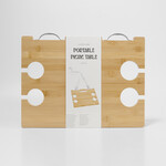 Sunnylife SunnyLife - Le Weekend - Draagbare kaas en wijn plank - Naturel