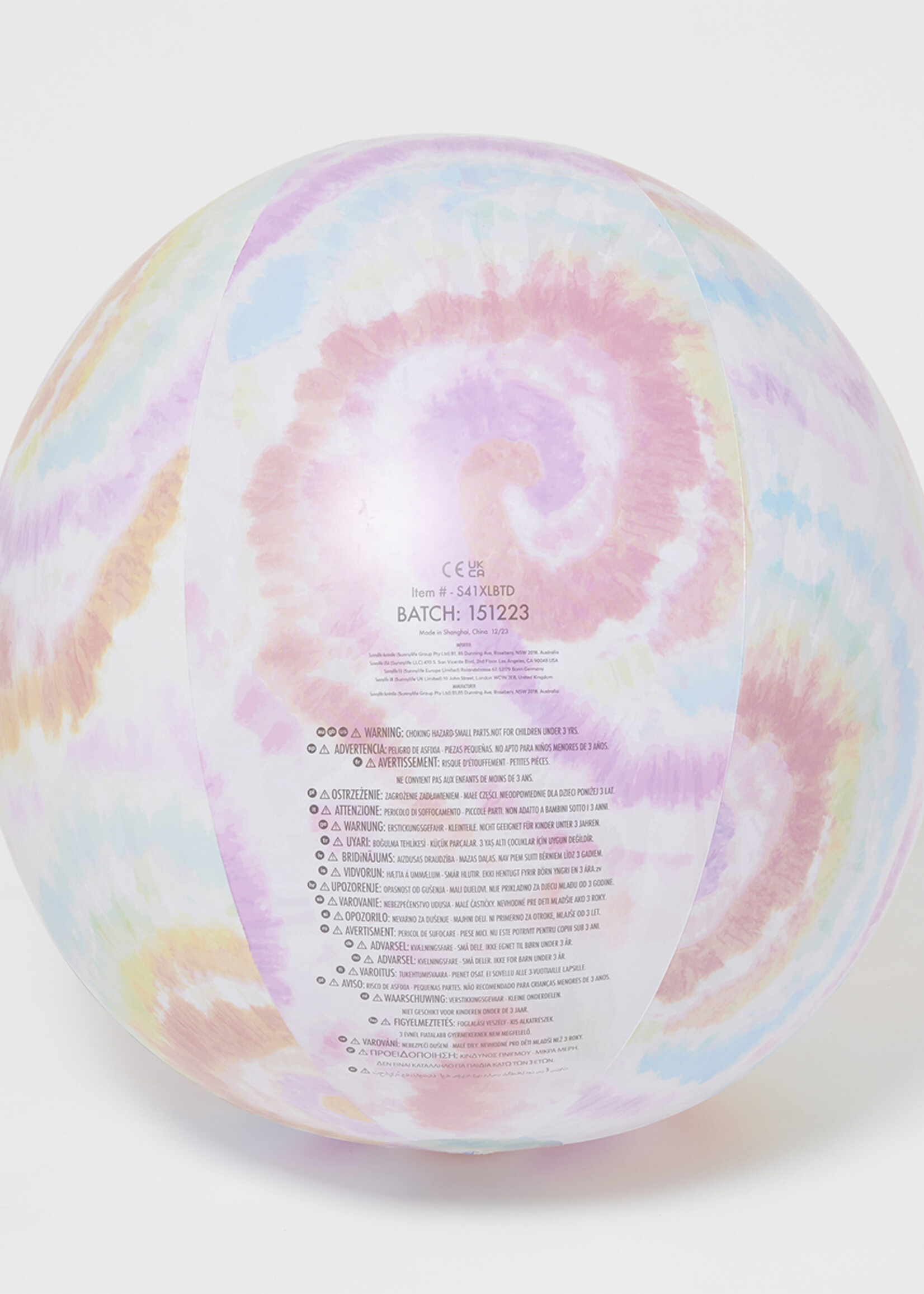 Sunnylife SunnyLife - Giant - Ballon gonflable - Tie Dye