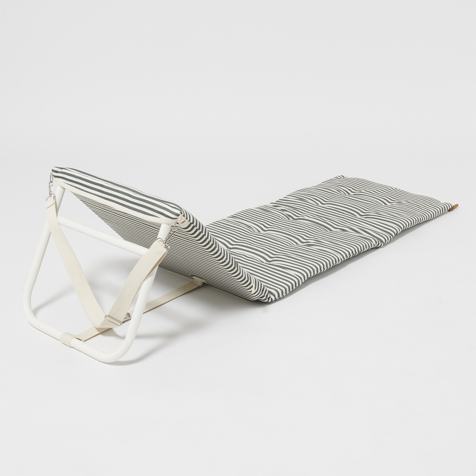 Sunnylife SunnyLife - The Vacay - Chaise de plage réglable - Vert olive