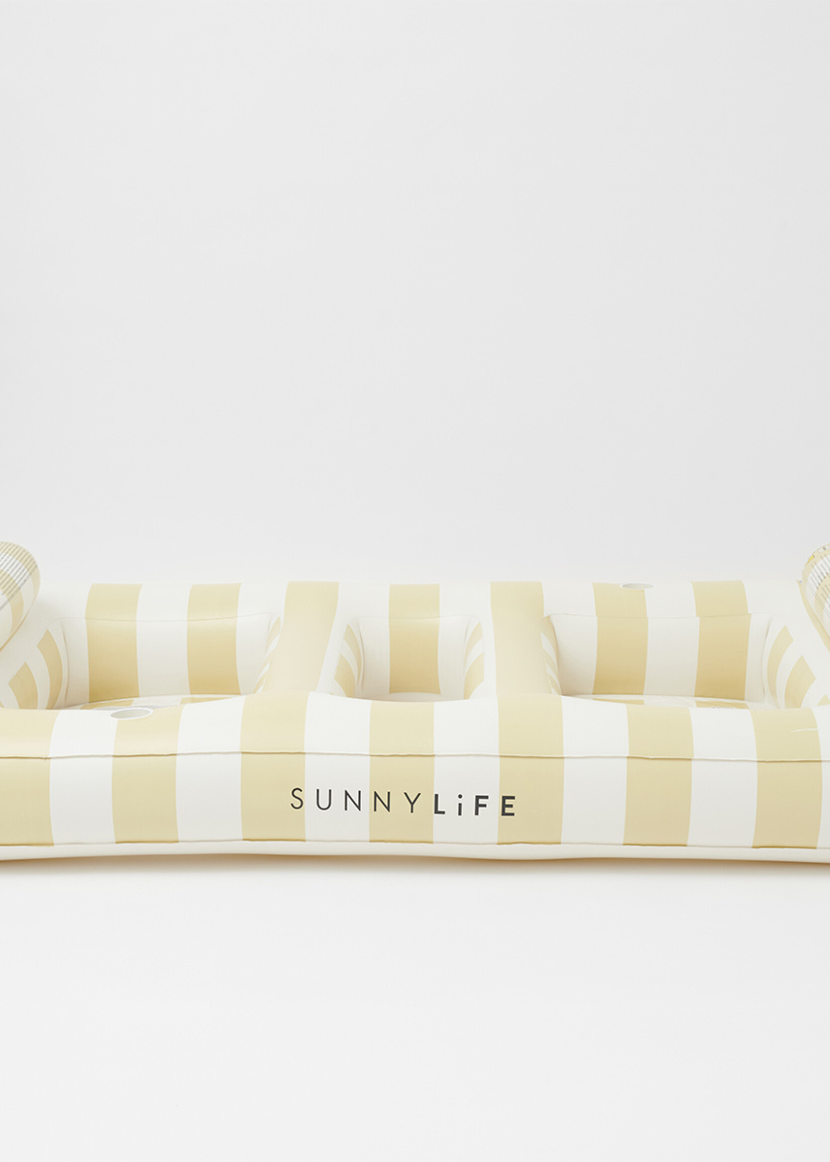 Sunnylife SunnyLife - Mango Bay - Hamac flottant de luxe - 2 personnes - Mutard