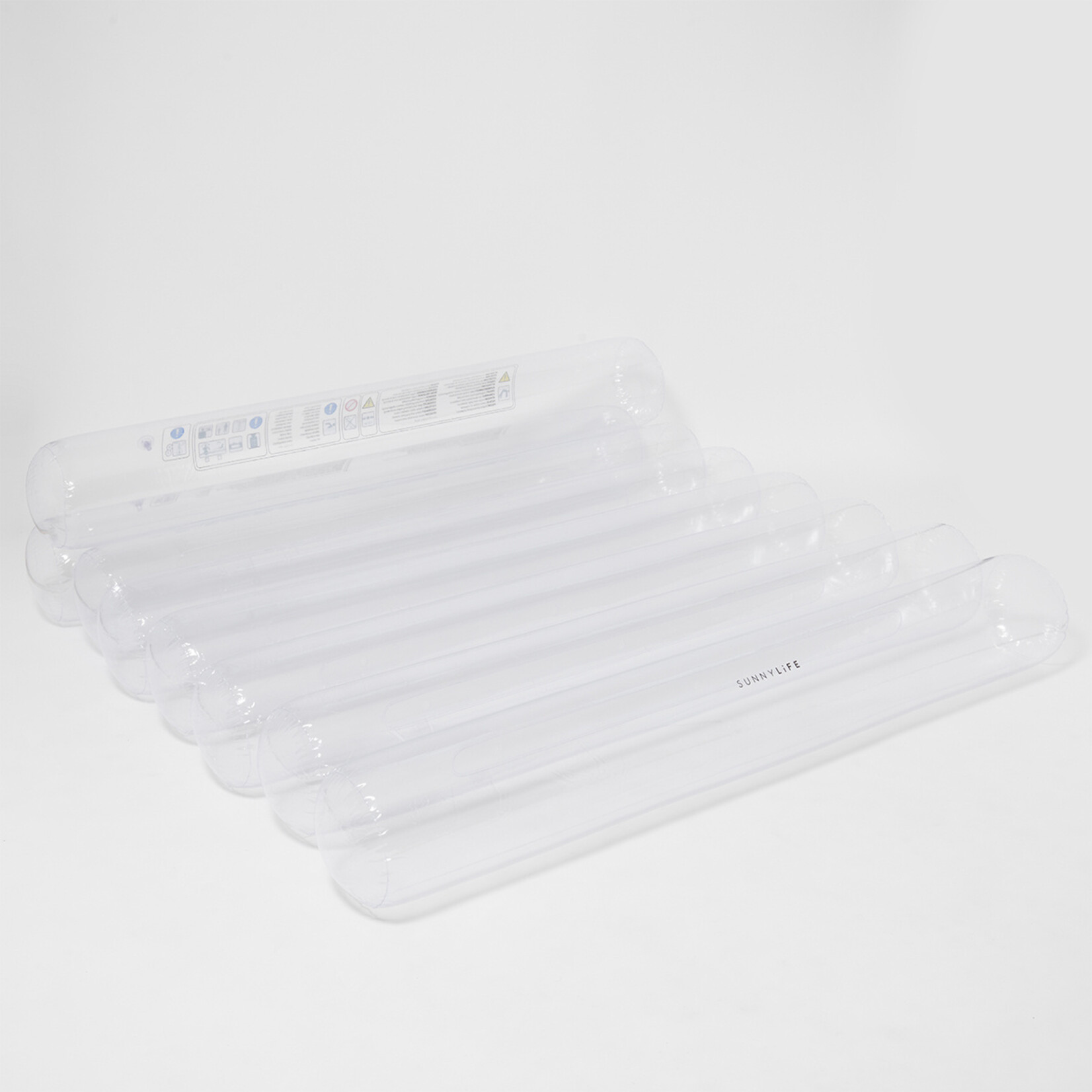 Sunnylife SunnyLife - Tube Lilo - Le Weekend - matelas gonflable - 2 pers - transparent