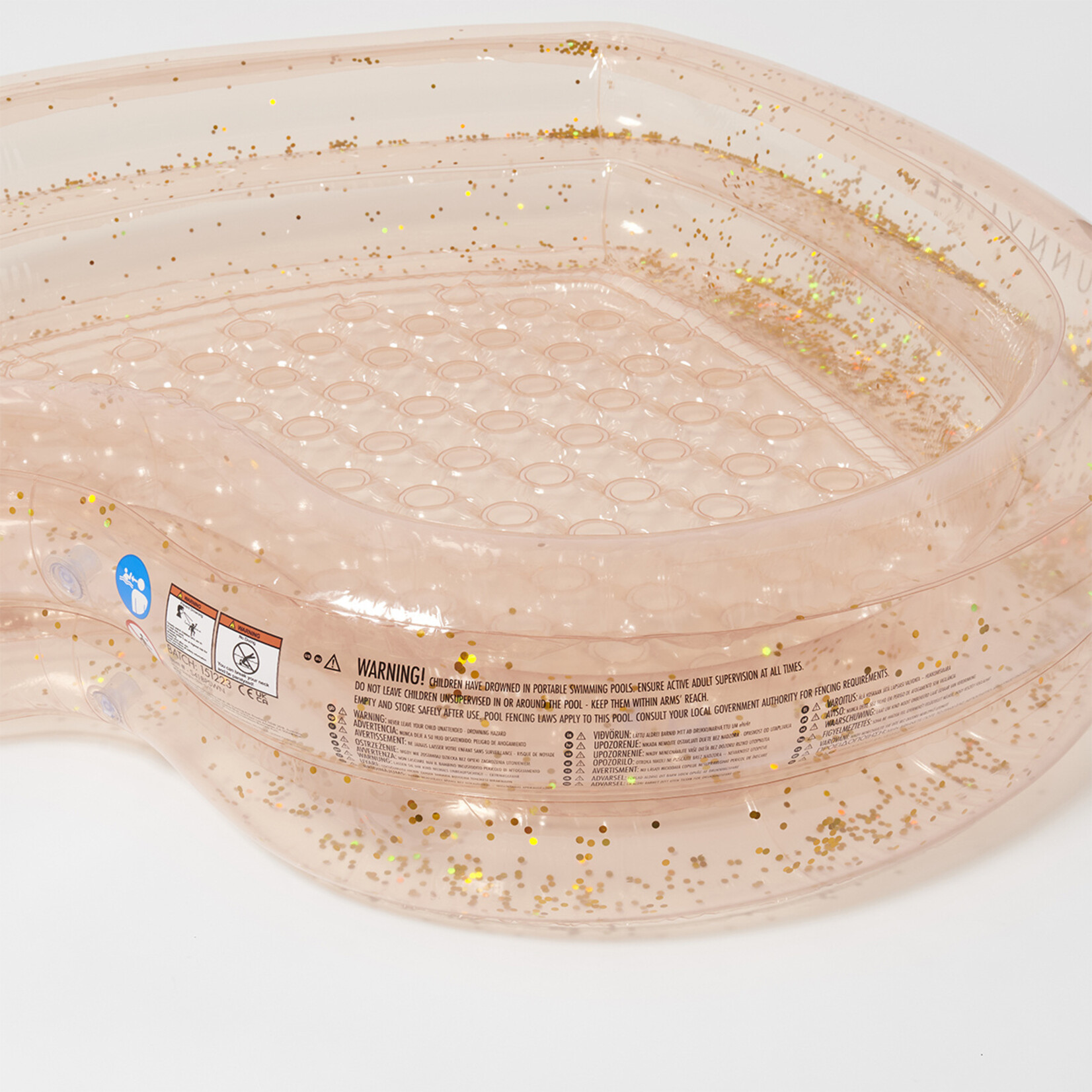 Sunnylife SunnyLife - Piscine gonflable - Enfants - Swan Princess - Or