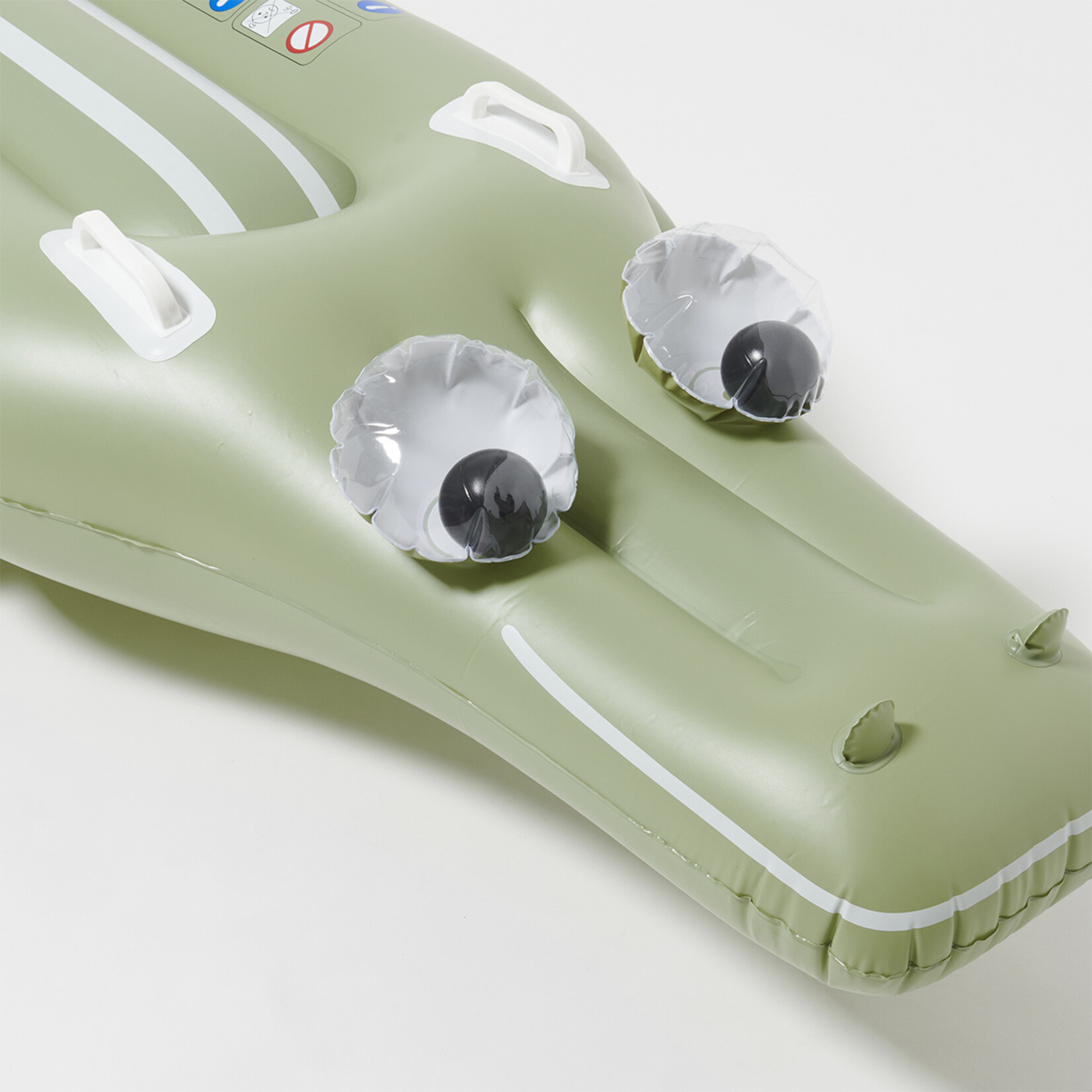 Sunnylife SunnyLife - Lie On - Matelas d'air - Cookie the crocodile - Khaki