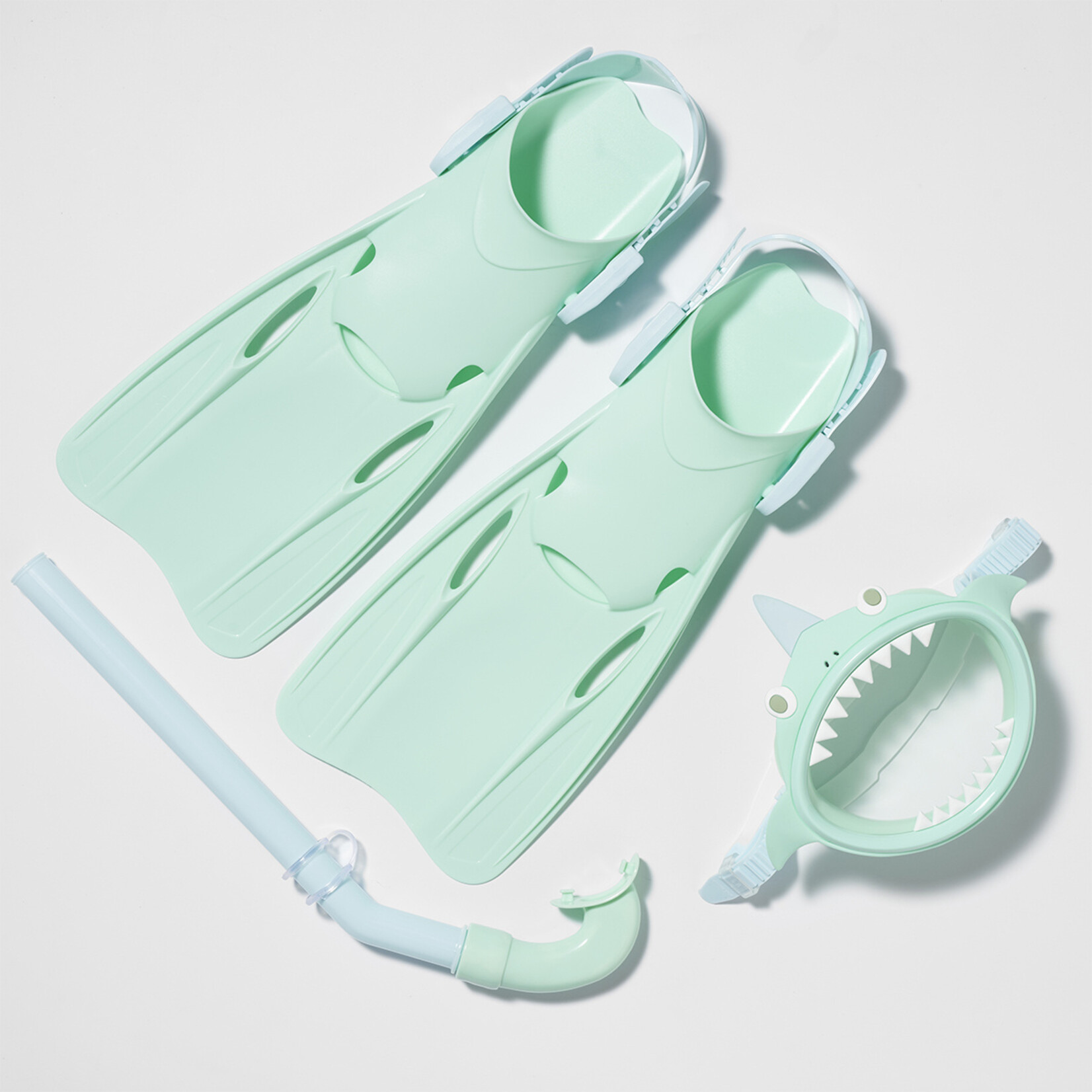 Sunnylife SunnyLife - Salty the Shark - Snorkel set - kinderen - Meerkleurig