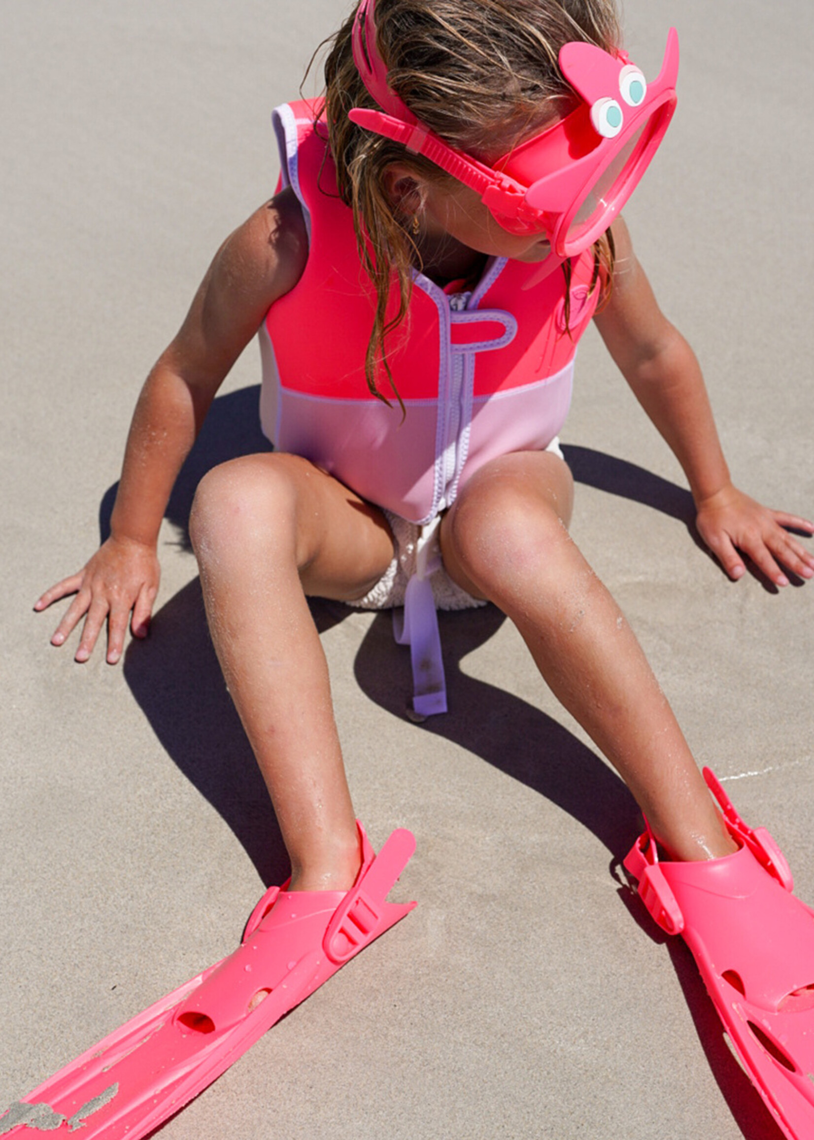 Sunnylife SunnyLife - Melody The Mermaid - Snorkel set - kinderen - Roze