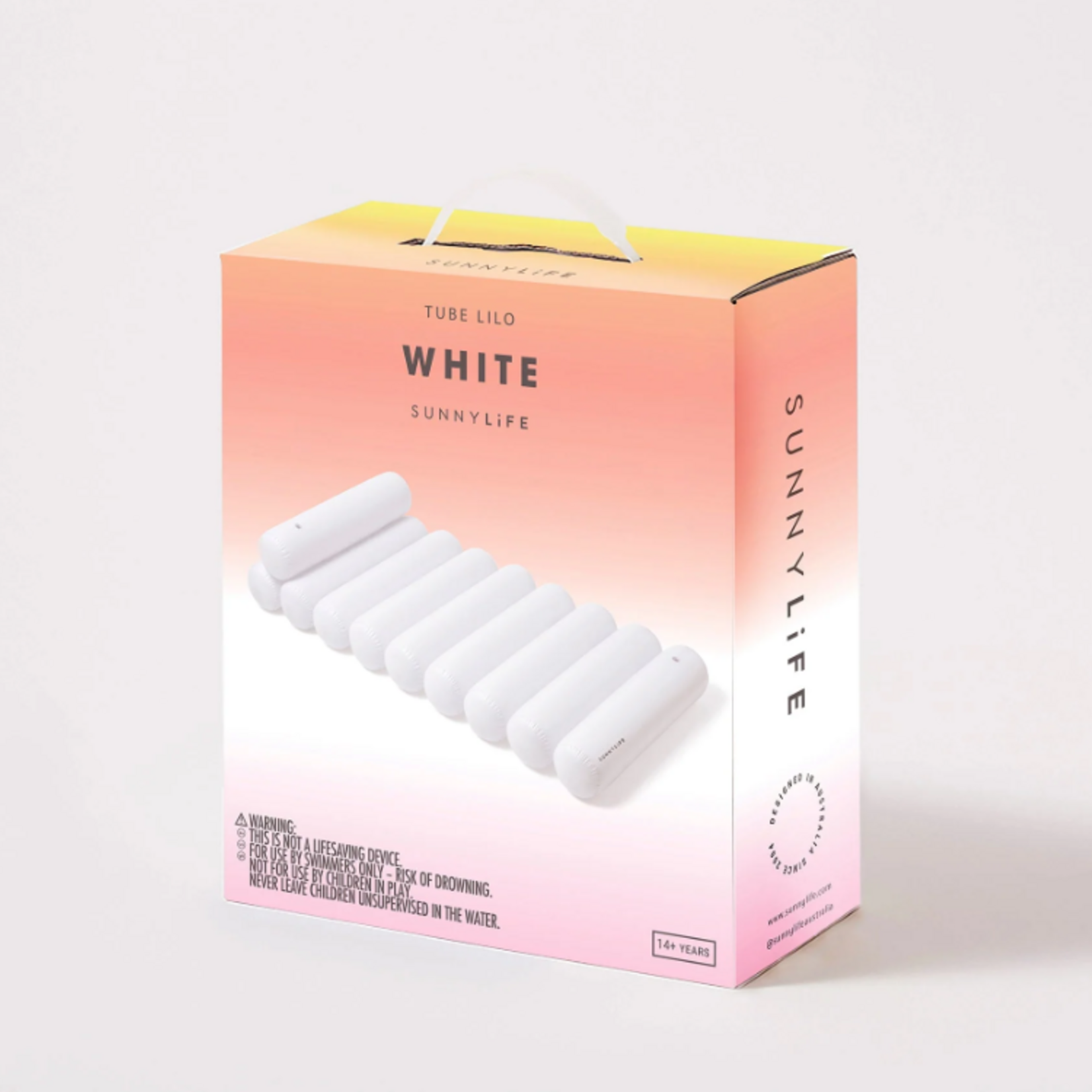 Sunnylife SunnyLife - Lilo - Tube - Matelas d'air - Blanc