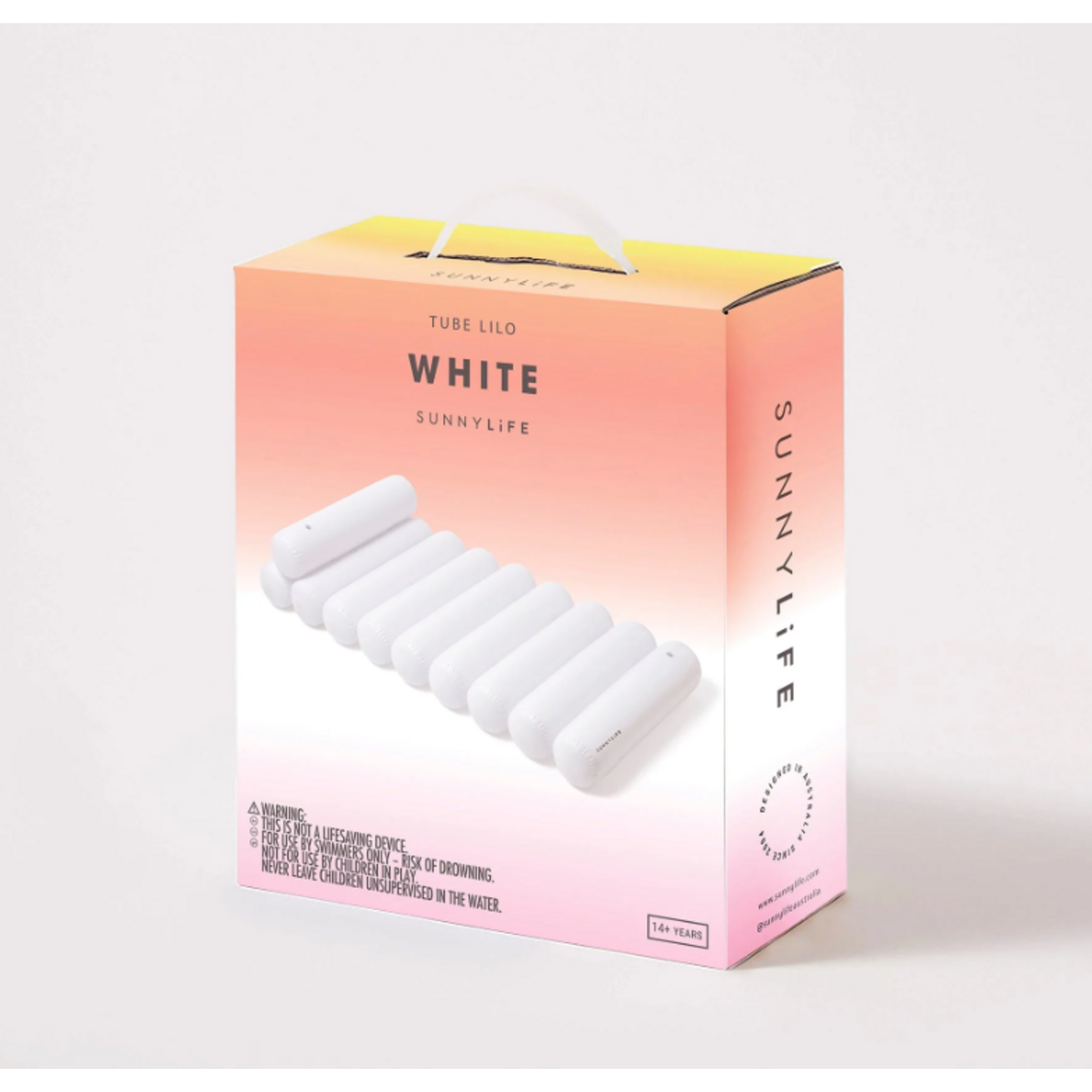 Sunnylife SunnyLife - Lilo - Tube - Matelas d'air - Blanc