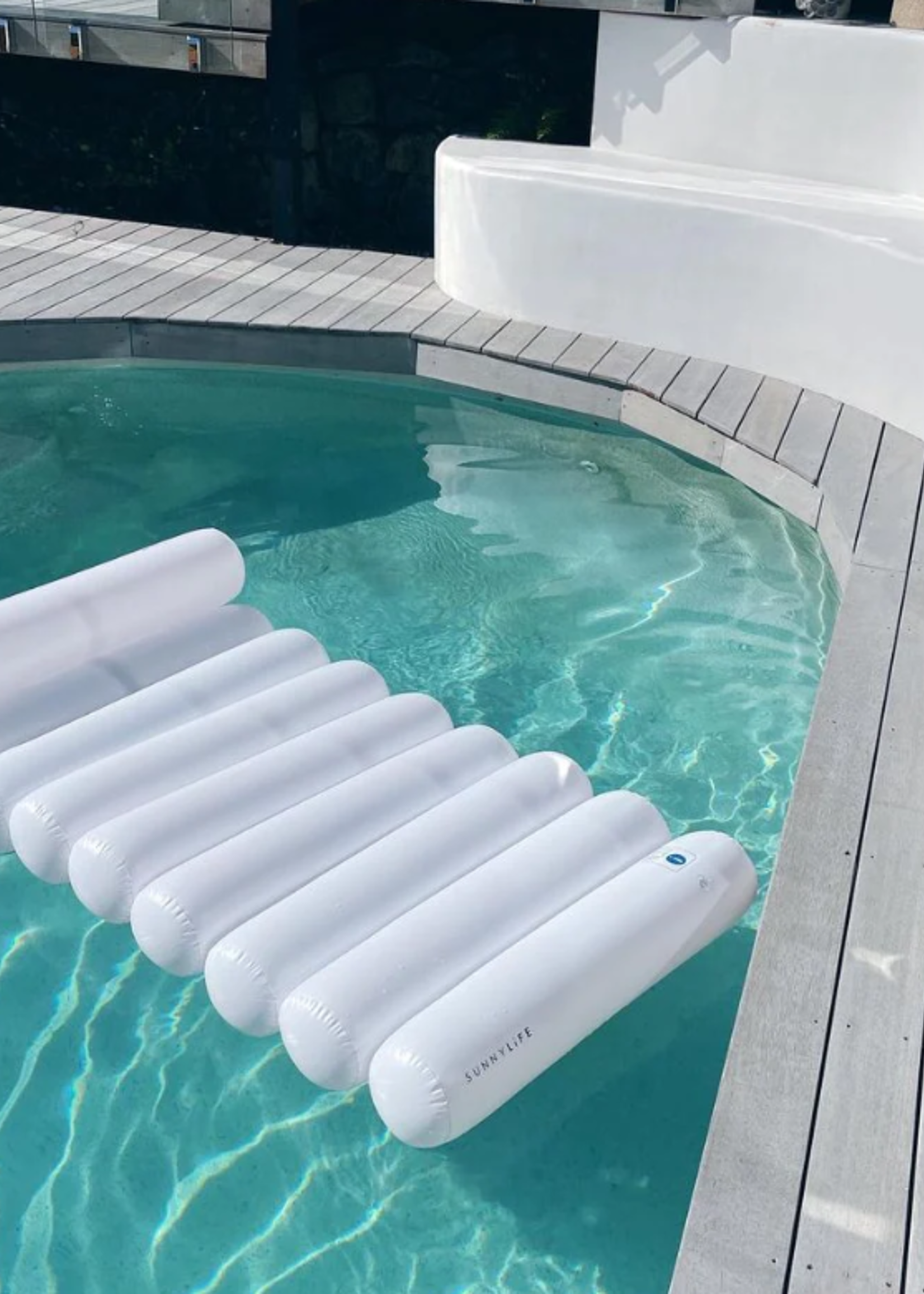 Sunnylife SunnyLife - Lilo - Tube - Matelas d'air - Blanc