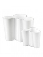 Iittala Iittala Aalto Vases set - 160mm + 95mm Blanc