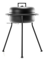 Zee ZEE - KORO - Barbecue - Acier peint par poudrage - Noir