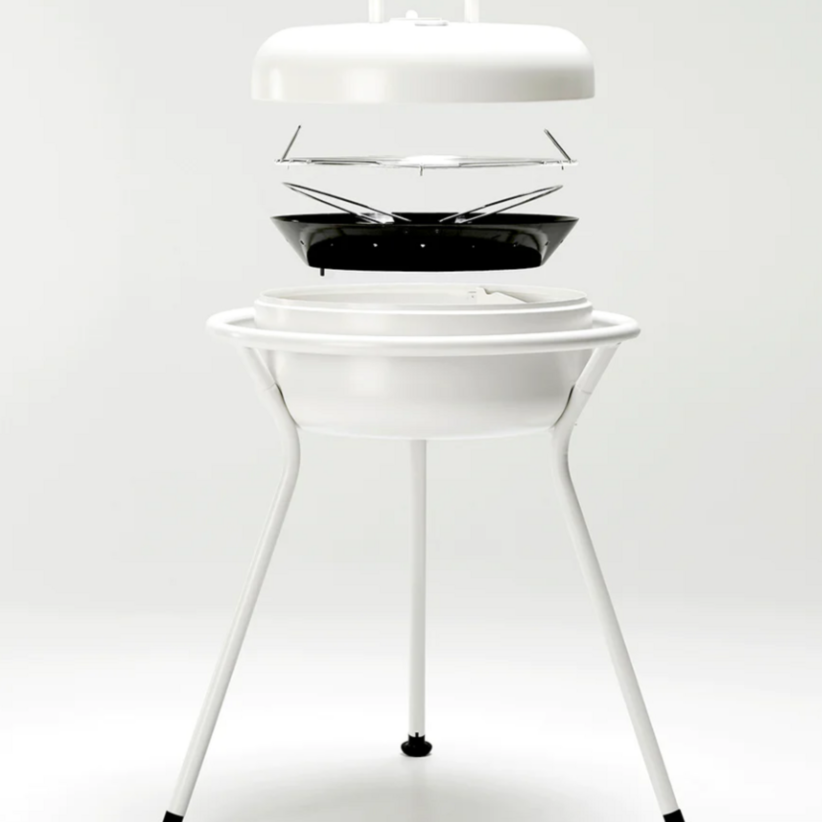 Zee ZEE - KORO - Barbecue - Poedergelakt staal - Wit