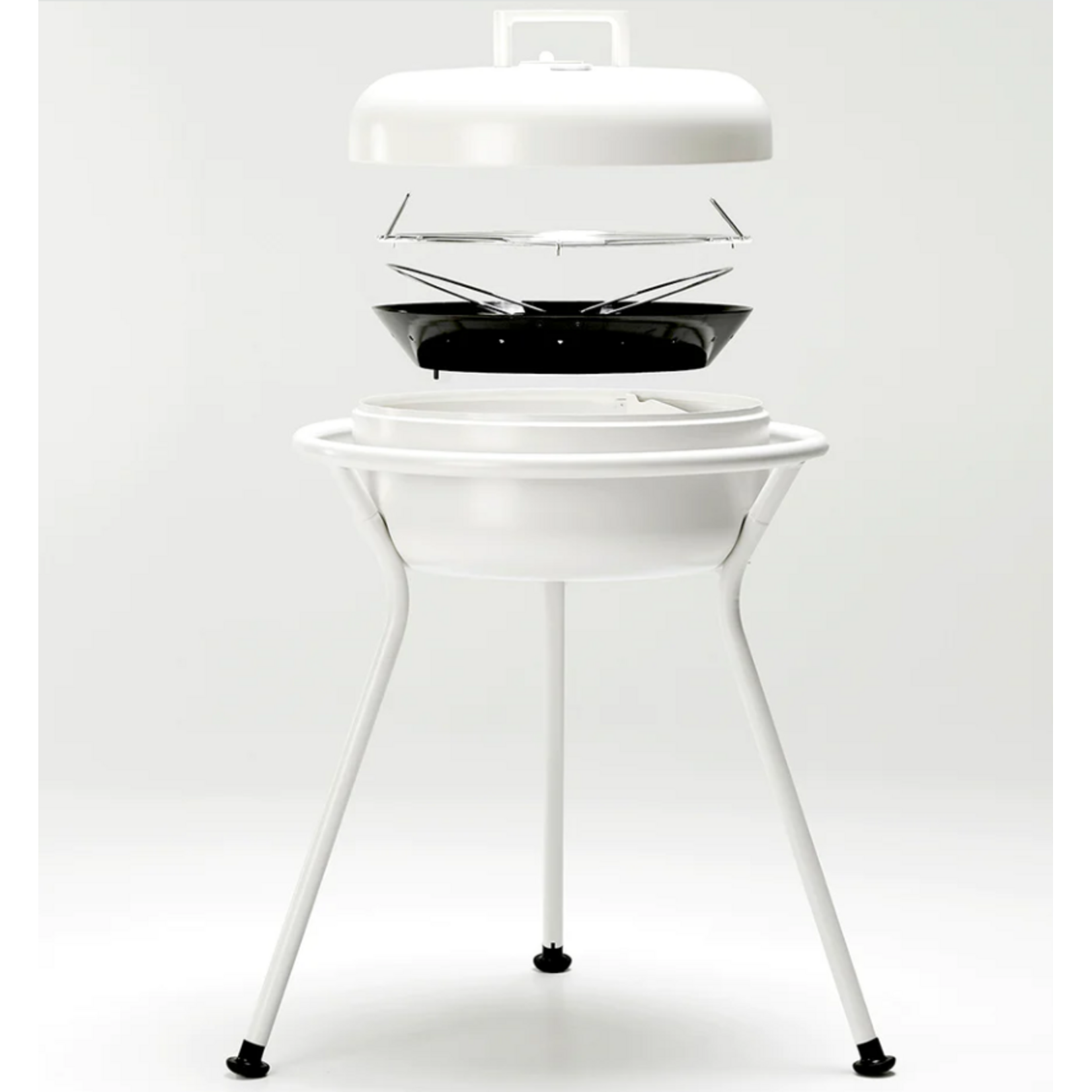 Zee ZEE - KORO - Barbecue - Poedergelakt staal - Wit