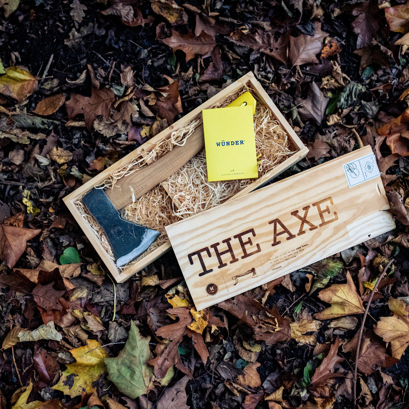 Wünder Wünder - The Axe - Bijl -  Duits Staal en Essenhout