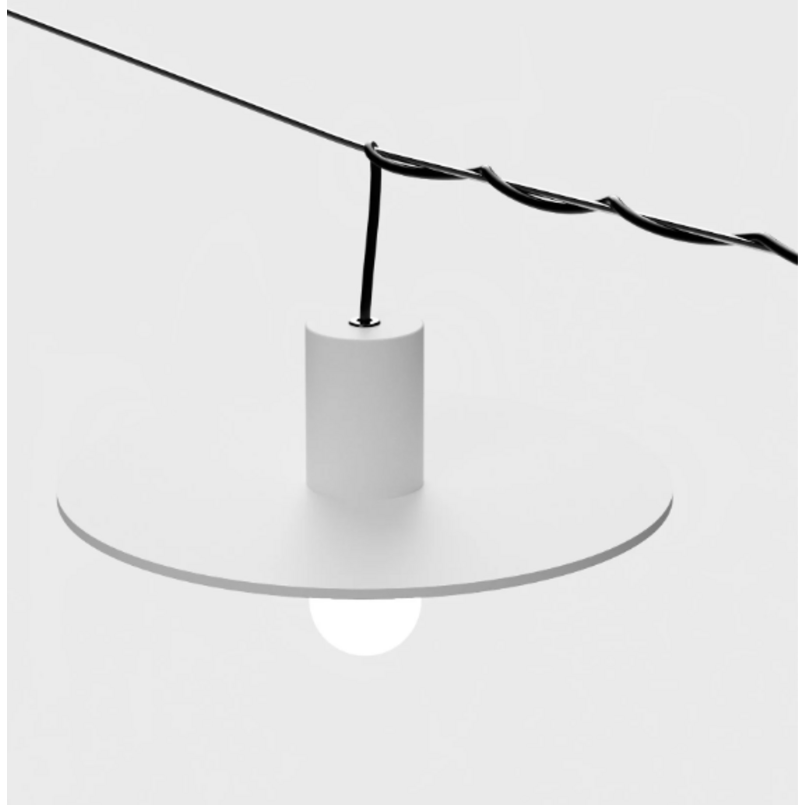 Wünder Wünder - The disc - Eclairage extérieur - gris clair