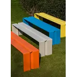 Wünder Wünder - the bench - zitbank - oranjerood RAL2004