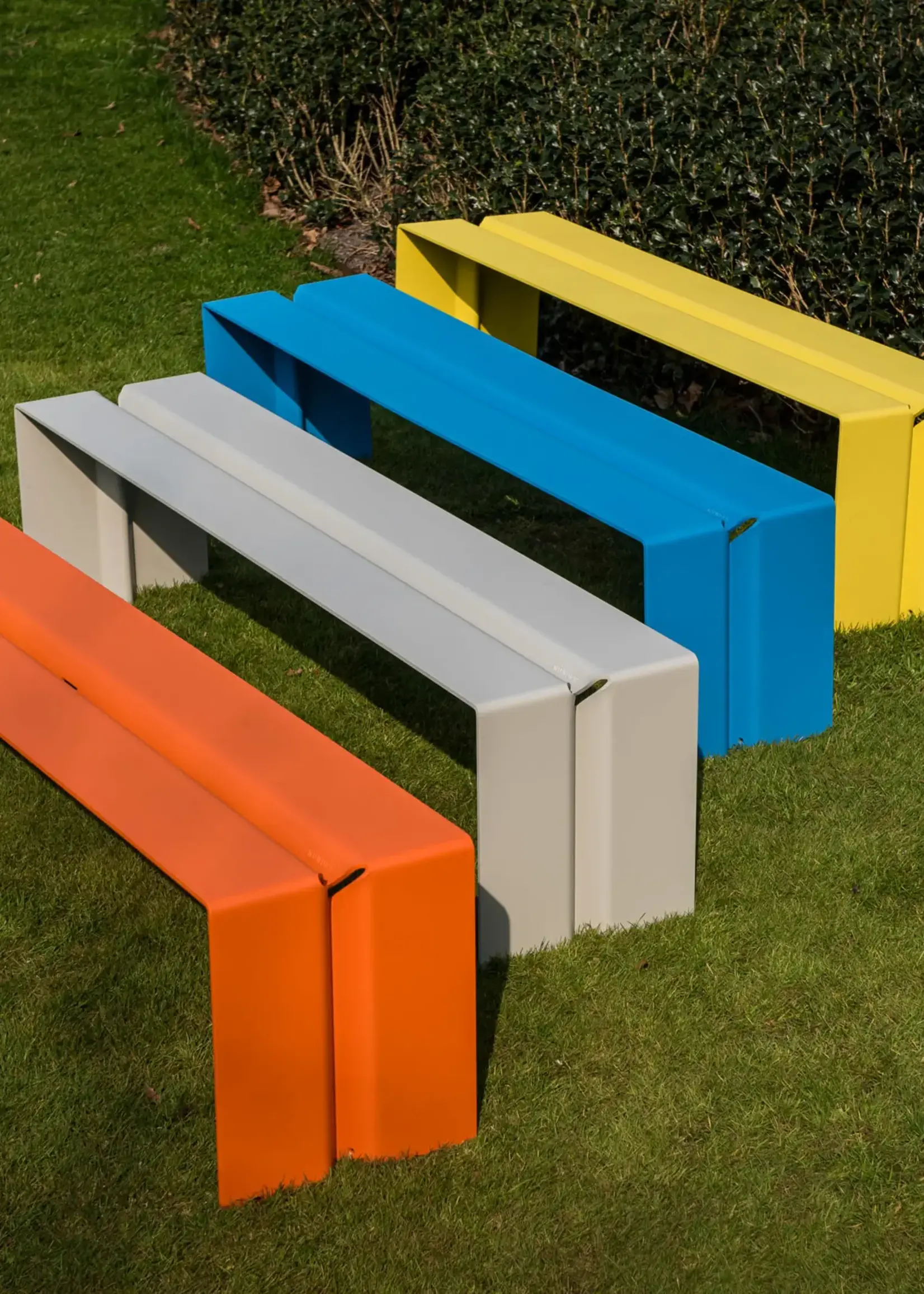 Wünder Wünder - le banc - banc - bleu RAL5012