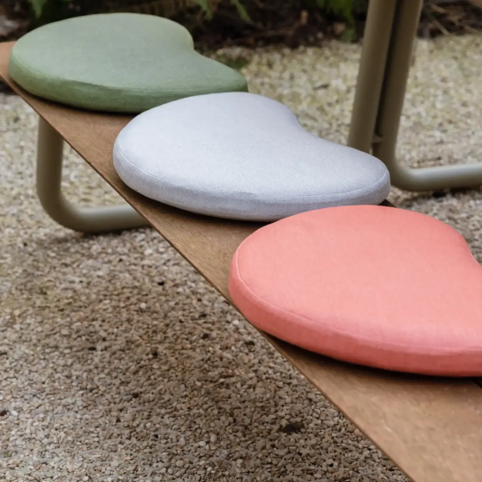 Wünder Wünder - le haricot - coussin d’assise - vert