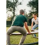 Wünder Wünder - l’arc - Banc rond - jaune-gris RAL7034