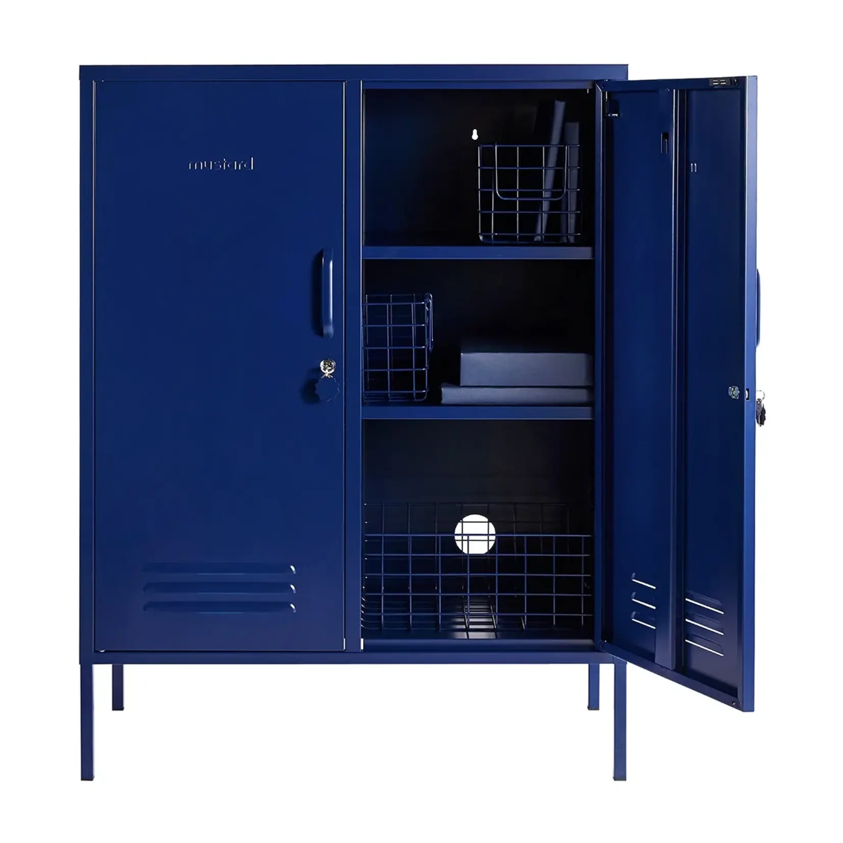 Mustard Made Mustard - The Midi - Armoire - Metal - bleu marine