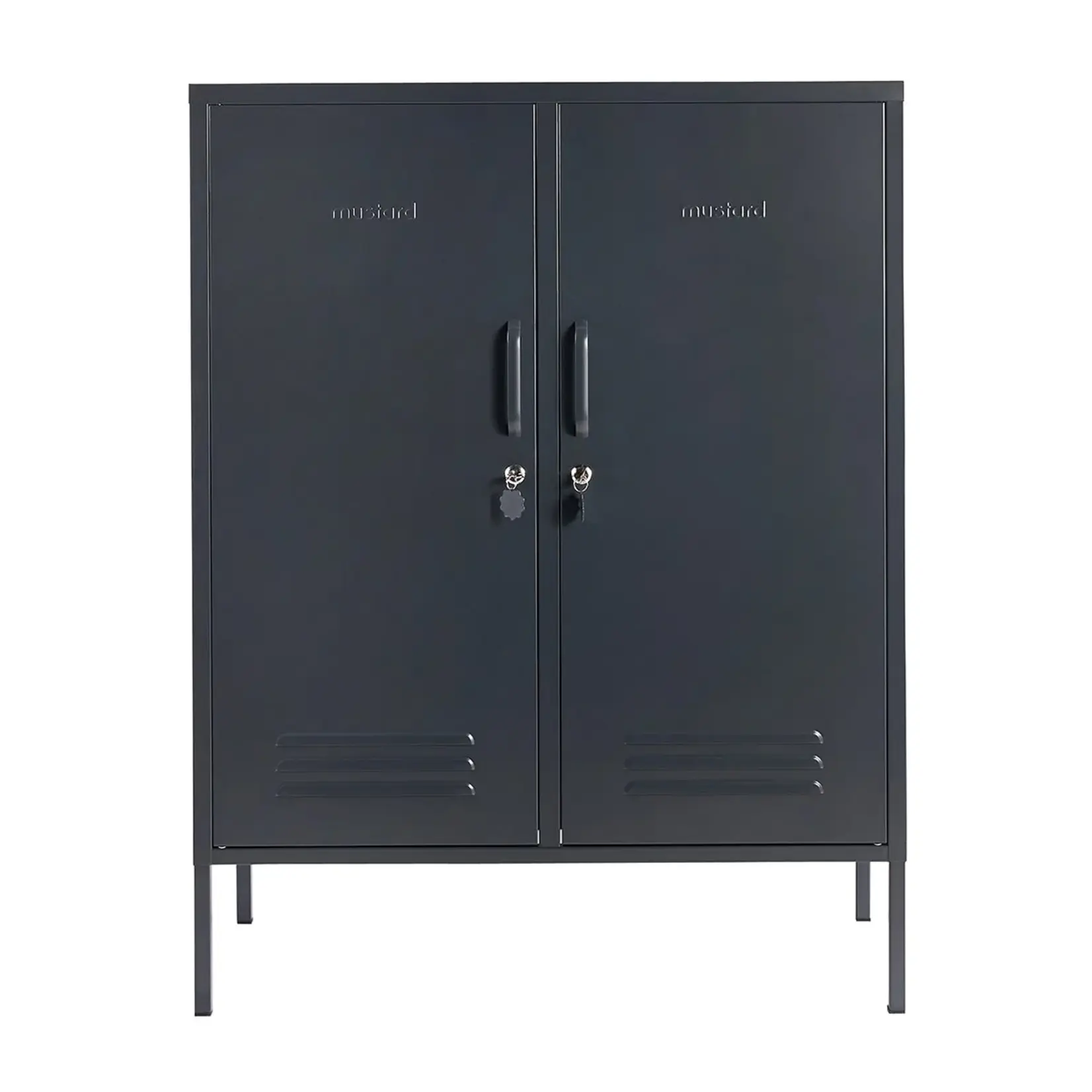 Mustard Made Mustard - The Midi - Armoire - Metal - Slate (anthracite)
