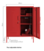 Mustard - The Midi - Kast - Metaal - Poppy (Rood)