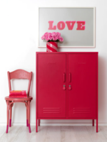 Mustard Made Mustard - The Midi - Armoire - Metal - Poppy (Rouge)