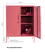 Mustard - The Midi - Armoire - Metal - Berry (Rose)