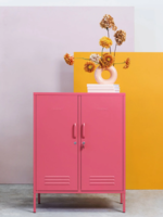 Mustard Made Mustard - The Midi - Armoire - Metal - Berry (Rose)