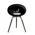 Le feu Le feu -  ground low - zwart - soaptreated oak