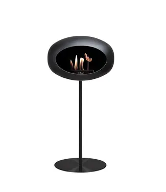 Le feu Le feu - noir - cheminée haute