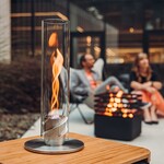 Höfats Höfats - SPIN900 - foyer de table - Argent