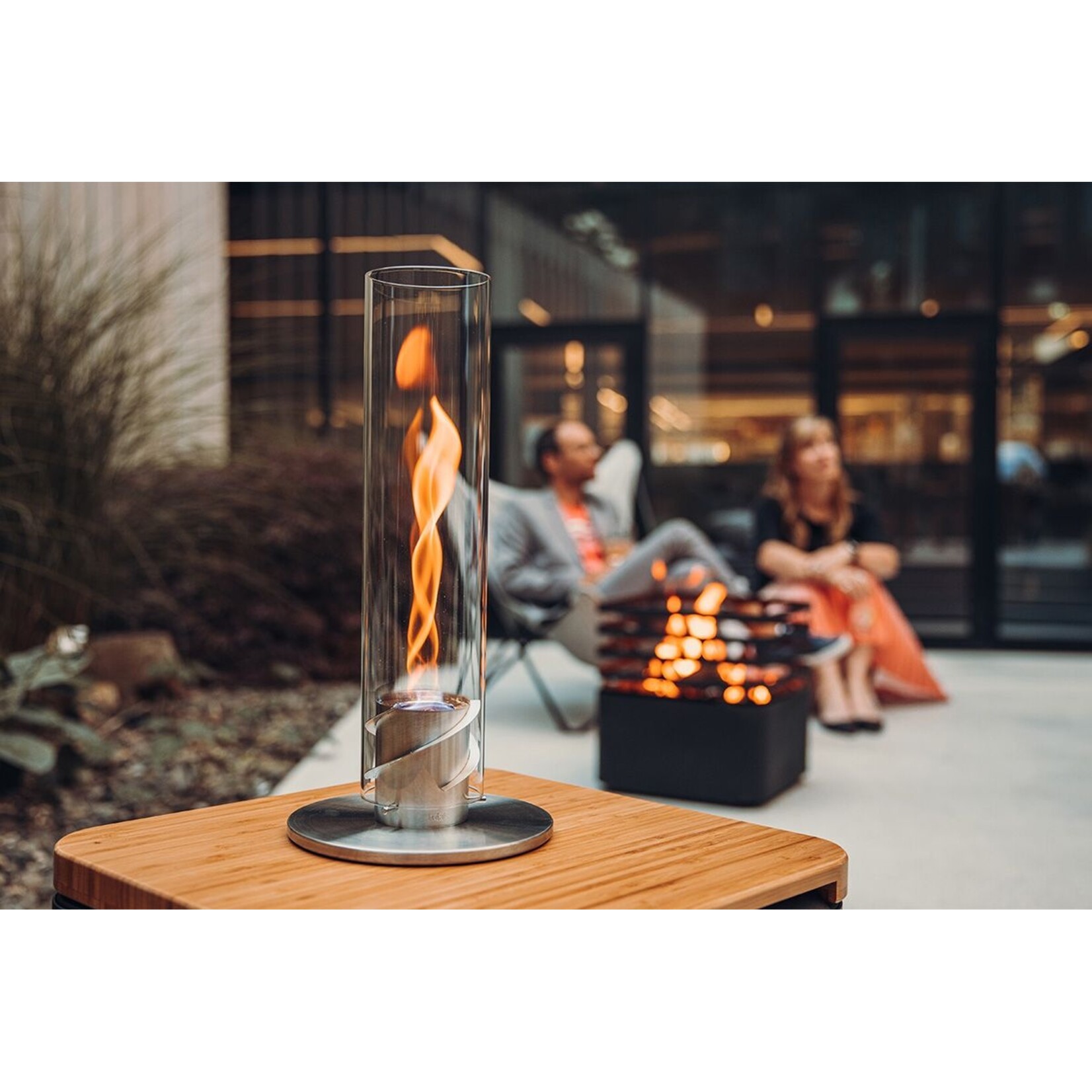 Höfats Höfats - SPIN900 - foyer de table - Argent