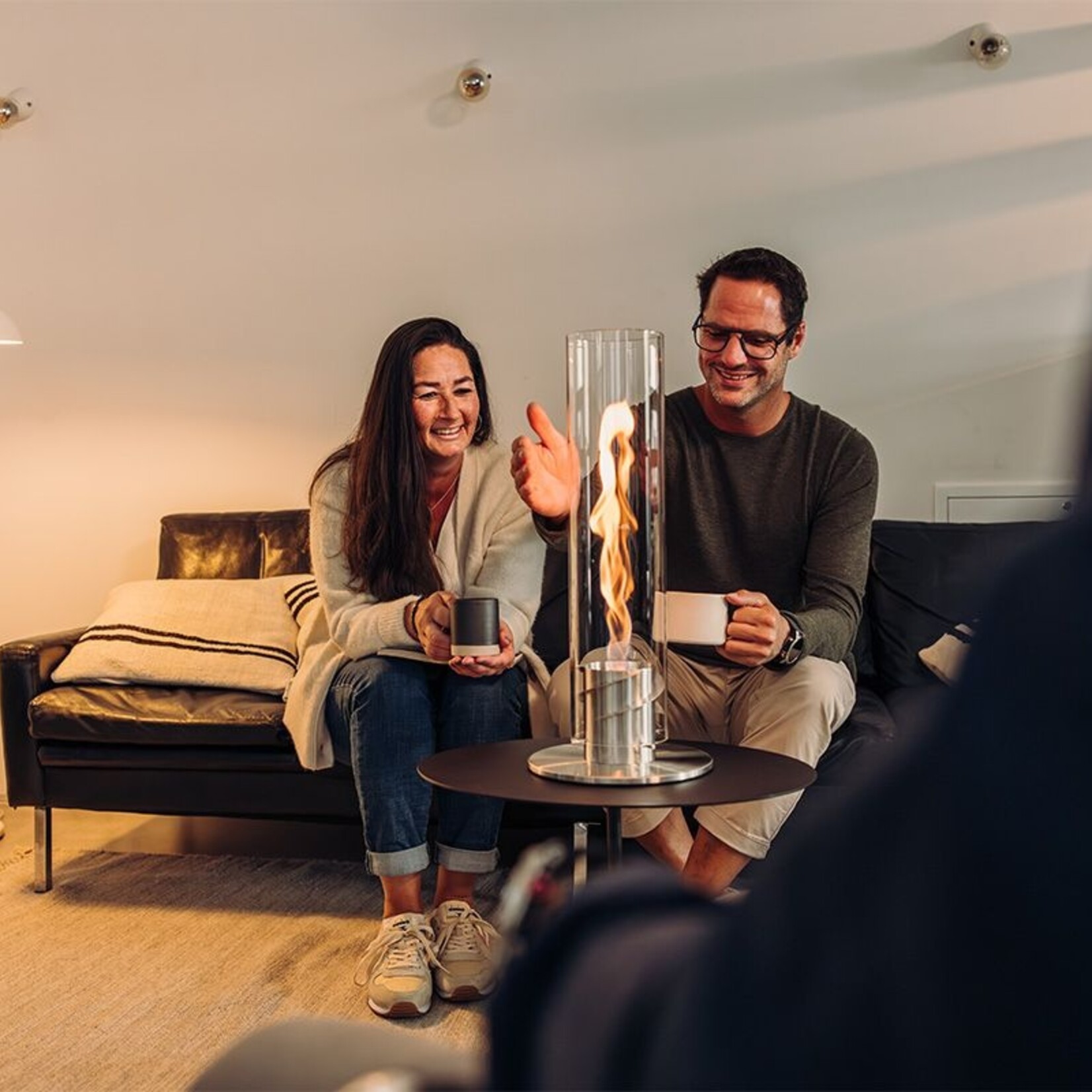 Höfats Höfats - SPIN1200 - foyer de table - Argent