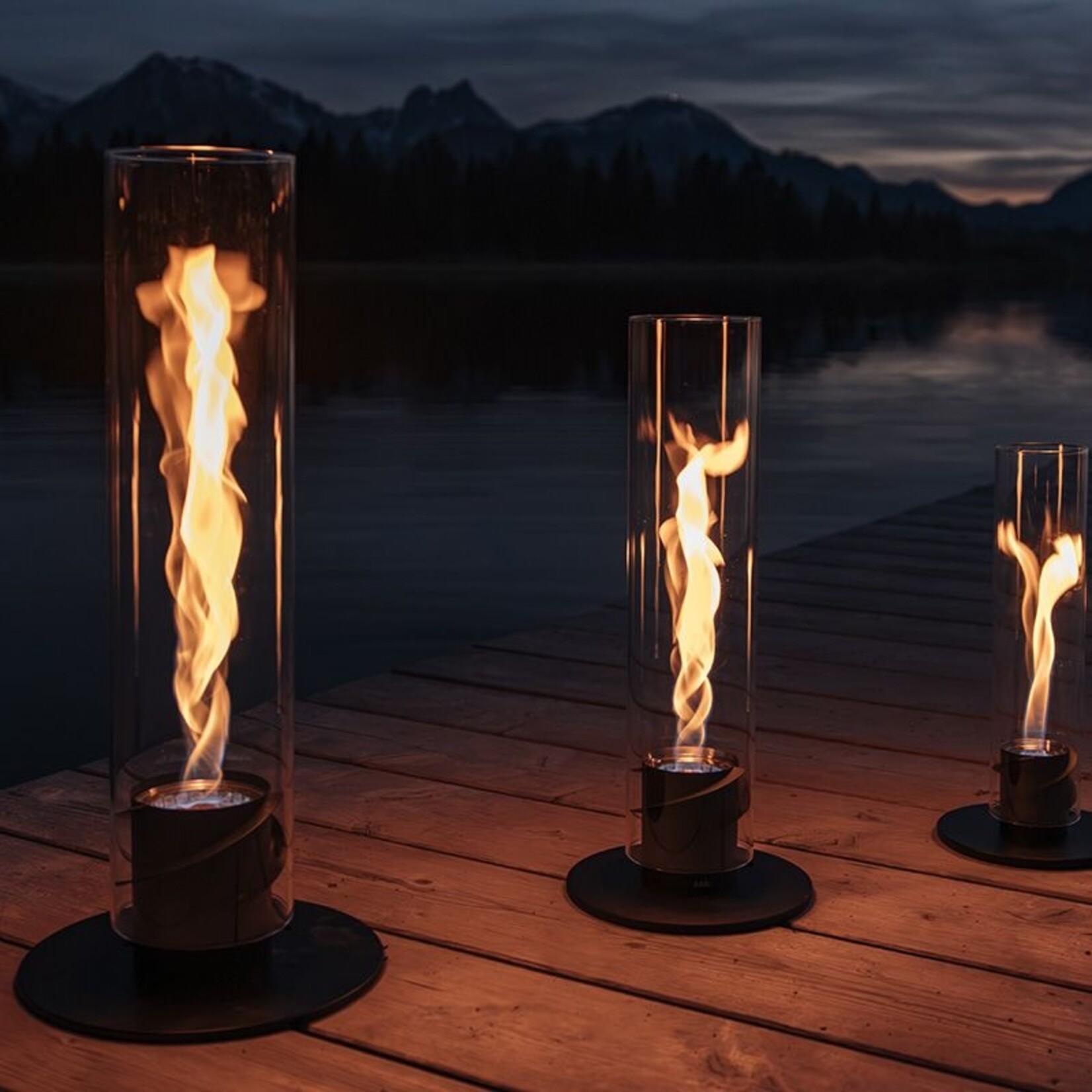 Höfats Höfats - SPIN1500 - foyer de table - Noir