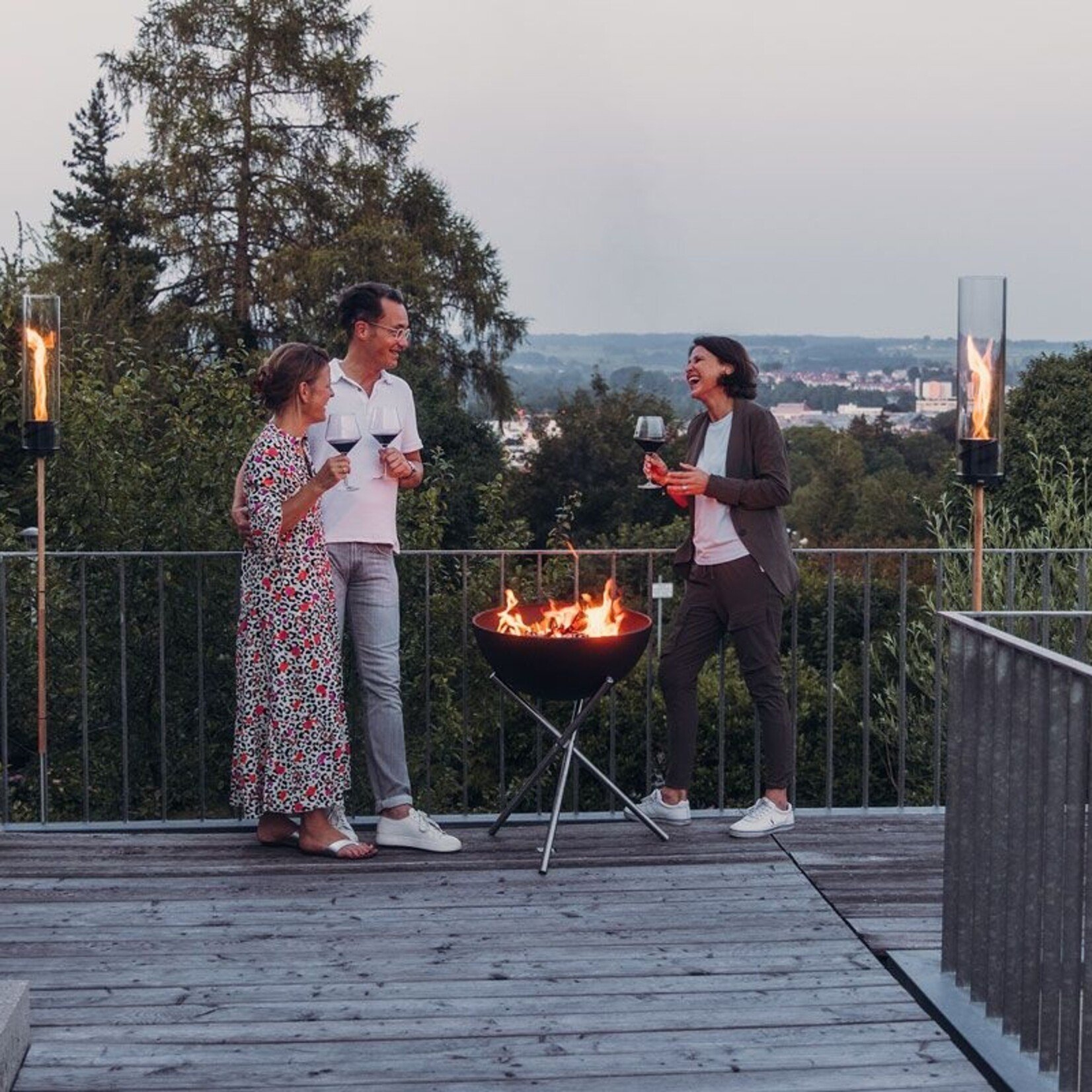 Höfats Höfats - BOWL 57 - Vuurschaal op statief