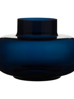 Marimekko Marimekko - URNA - Vaas - Glas - Navy Blue ( Donkerblauw)