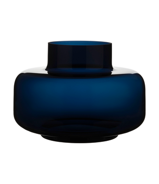 Marimekko Marimekko - URNA - Vase - Verre - Bleu marine ( Bleu foncé )