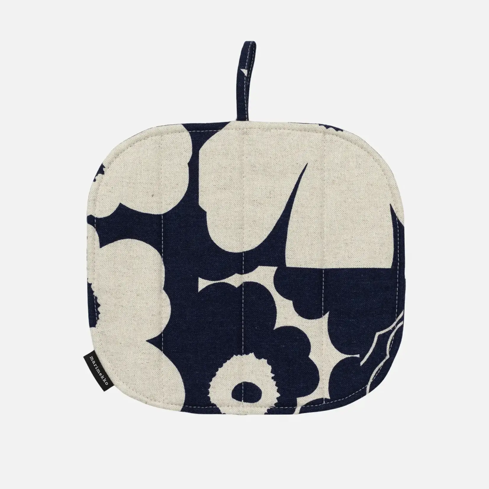 Marimekko marimekko - unikko - Kollaasi- Manique - Bleu foncé