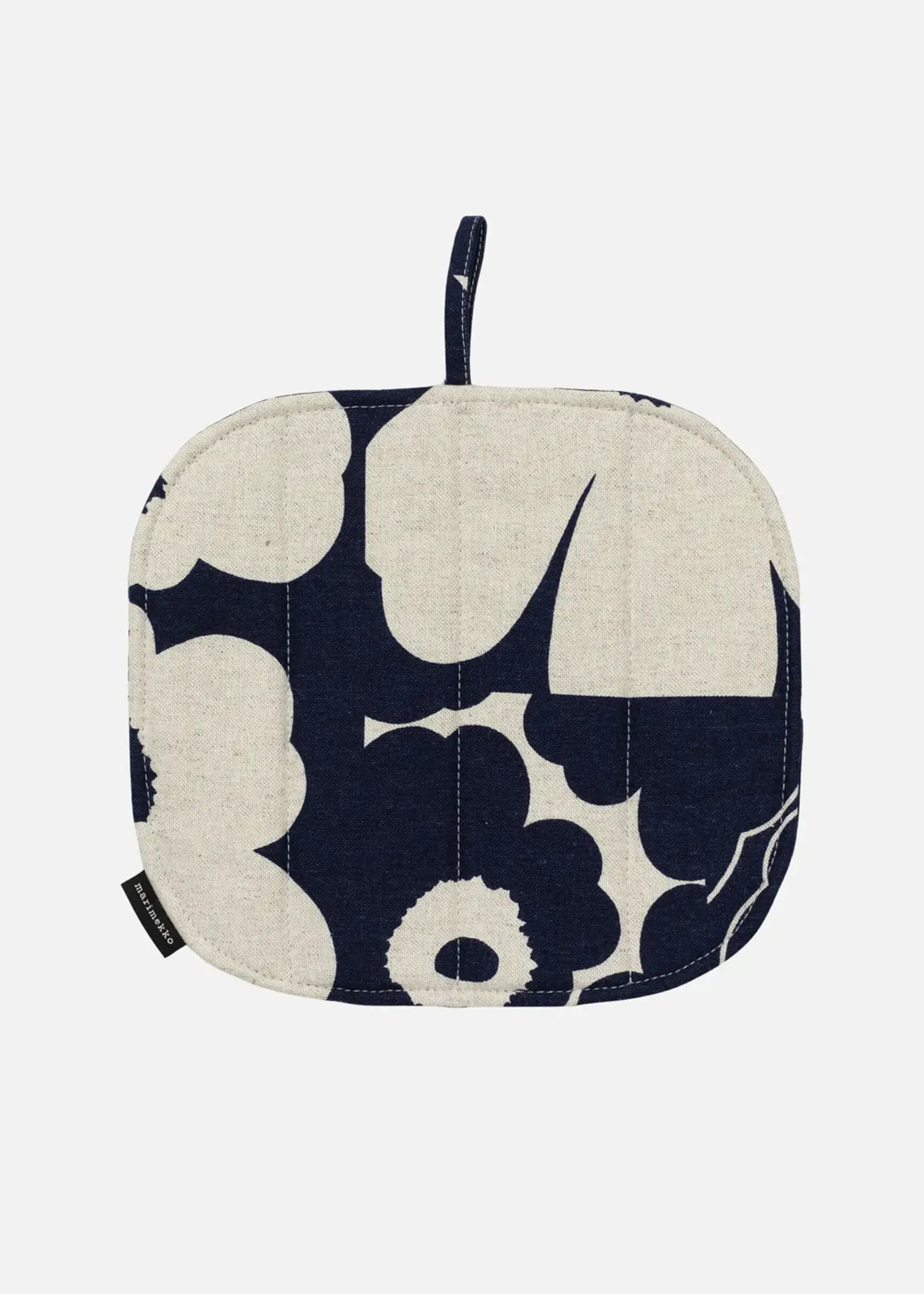Marimekko marimekko - unikko - Kollaasi- Manique - Bleu foncé