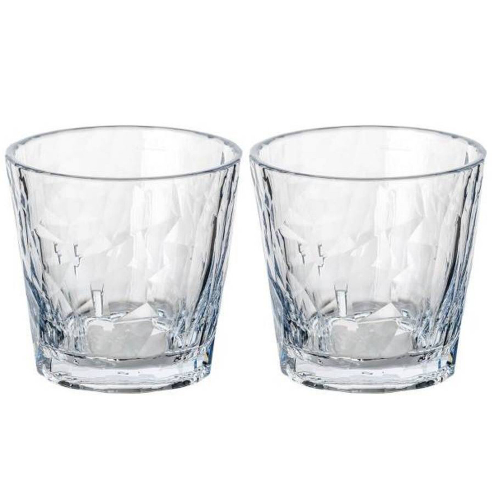 Koziol Koziol - Club No.22 - Superglas - 250ml - water glas - Set van 2